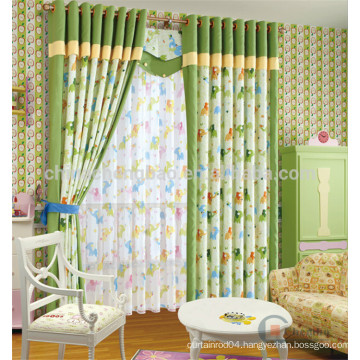 Kids models bedroom curtain style for room divider